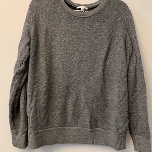 Heathered Grey Long Sleeve Sweater from Community